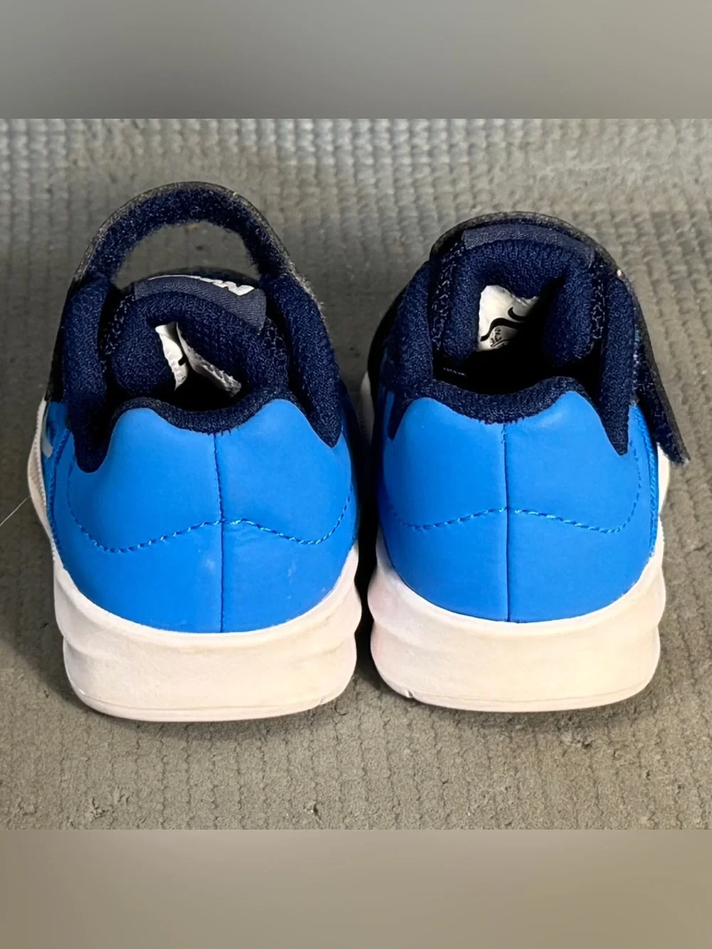 NIke Downshifter 8 Blue Athletic Sneakers Toddler Size 3C